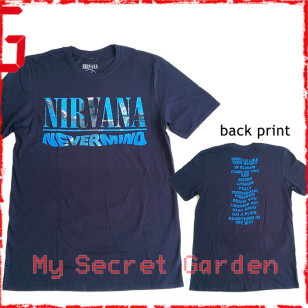 Nirvana - Nevermind Official Fitted Jersey T Shirt ( Men M, L ) ***READY TO SHIP from Hong Kong***